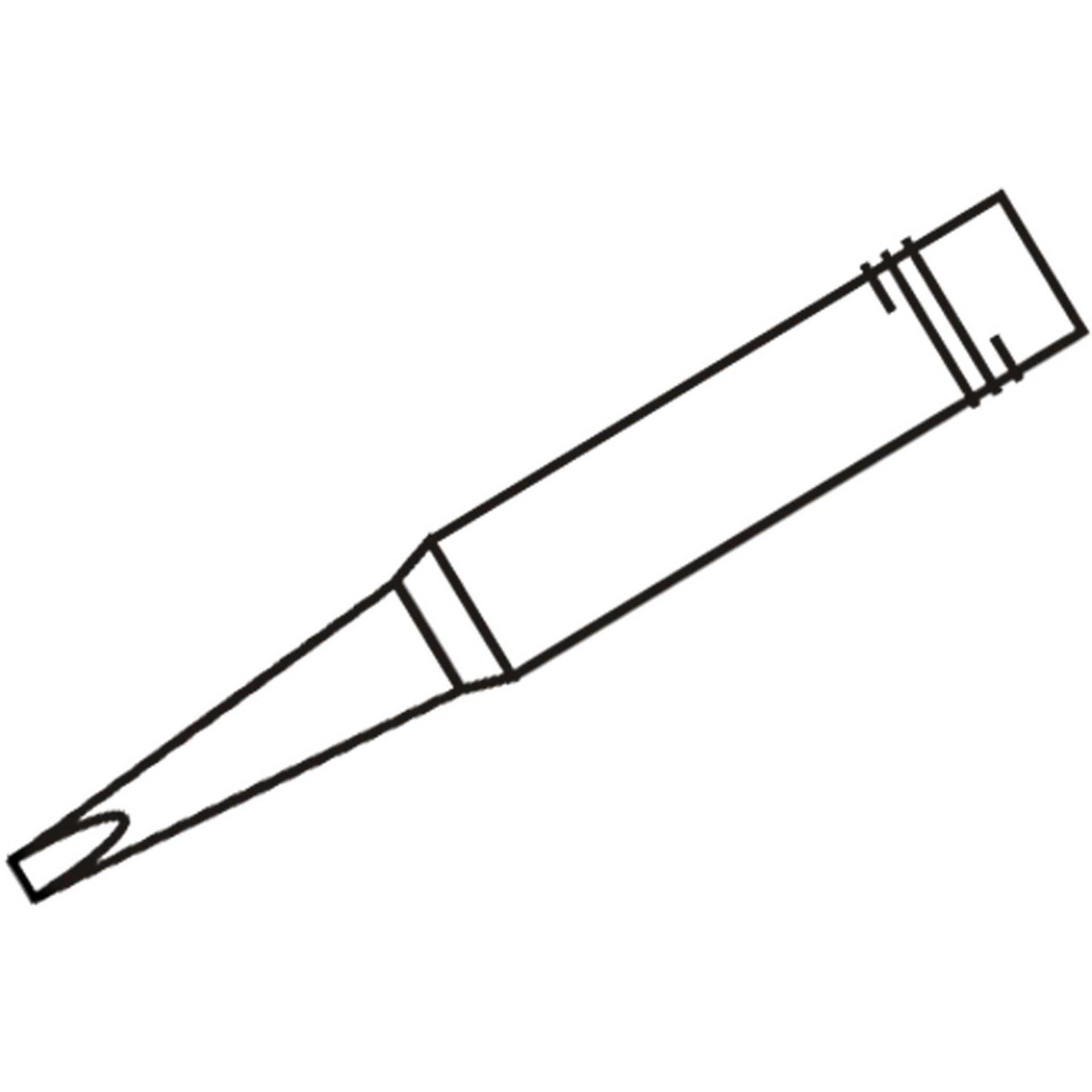 Thumbnail - Startec ersatzlötspitze 2,2mm "meissel" lang, Lötgerät Zubehör