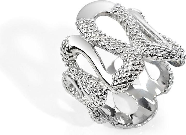 Just Cavalli Damenring SCOU03012 Silberfarben 12 (12)