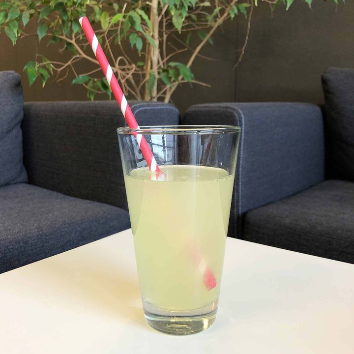 Actual product image Luxentu Paper Drinking Straws Striped (100 x)