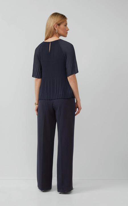 Immagine prodotto S.Oliver Bluse Plissierte Chiffonbluse mit kurzen Ragalanärmeln (38)