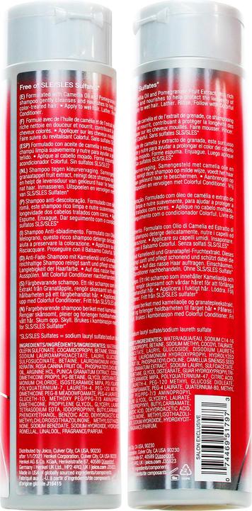 Actual product image Joico Colourful Anti-Fade Shampoo 300ml (Liquid shampoo, 300 ml)