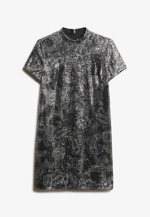 Image du produit Superdry Robe T-shirt Mini à Paillettes (L)