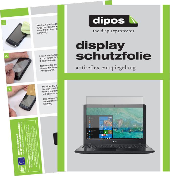 Produktbild Dipos Displayschutzfolie Antireflex (2 Stück, Aspire E 15)