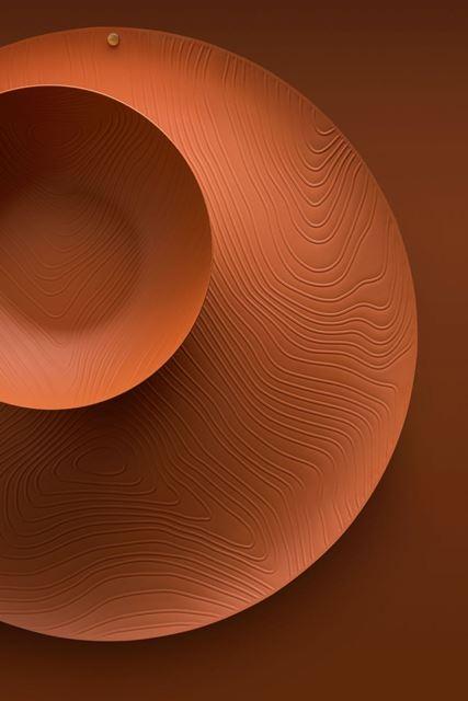 Actual product image Alessi Bowl VENEER, round Ø 29 cm (29 x 29 cm)