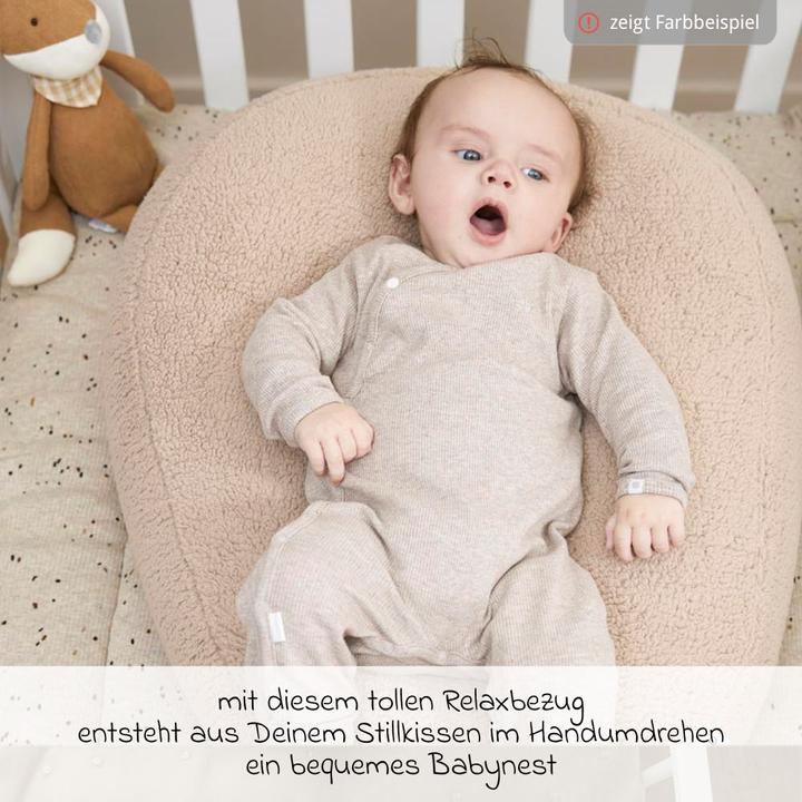 Actual product image Meyco Teddy relax cover for nursing pillow