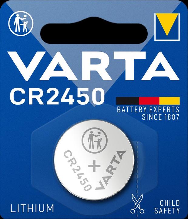 Actual product image Varta Electronics (1 pcs., CR2450, 560 mAh)
