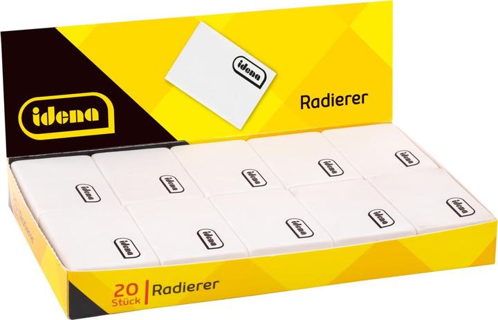 Actual product image Idena Eraser white