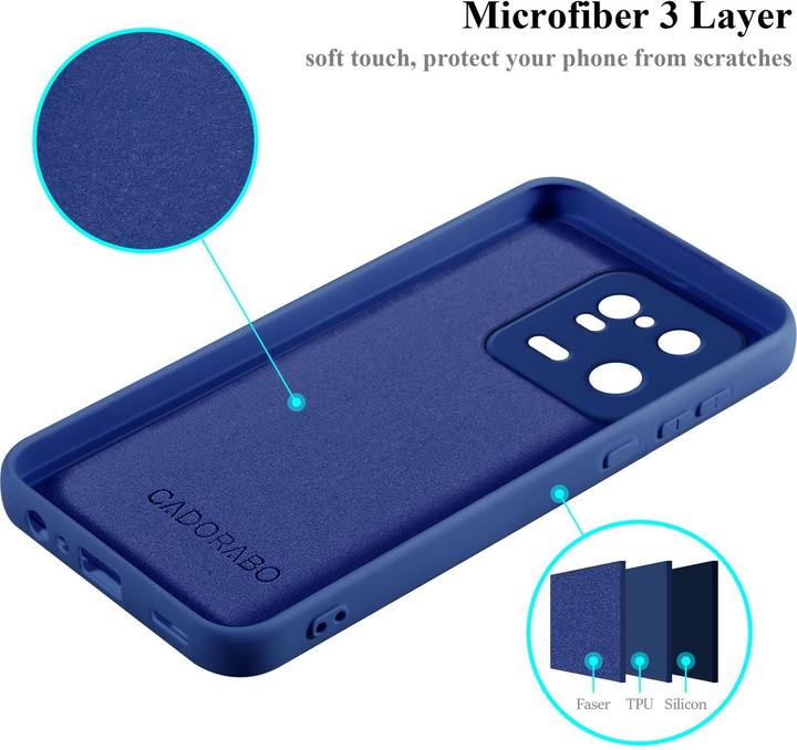 Image du produit Cadorabo Housse pour Xiaomi 13 Pro 5G TPU avec protection liquide Design en silicone (Xiaomi Redmi Note 13 Pro 5G)