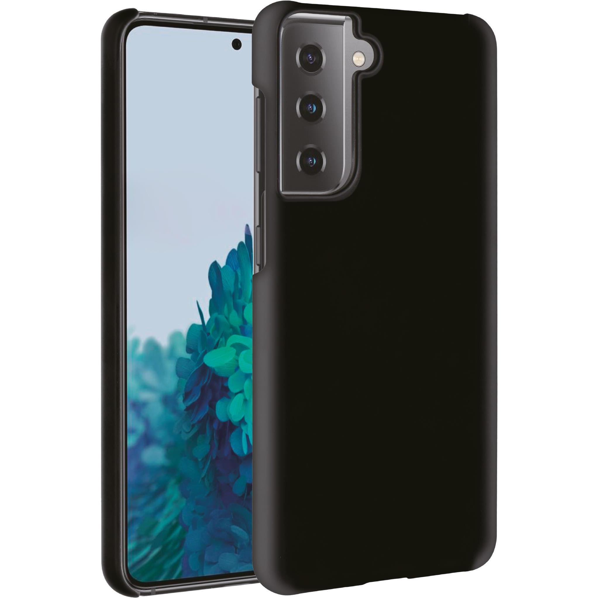 Vivanco Gentle Backcover Samsung Galaxy S21 (5G) Schwarz (Samsung Galaxy S21 5G), Smartphone Hülle, Schwarz