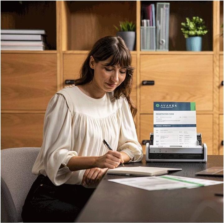 Produktbild Brother ADS-1800W Compact, Portable Document Scanner, Duplex, Wi-Fi, LCD (USB, WLAN)