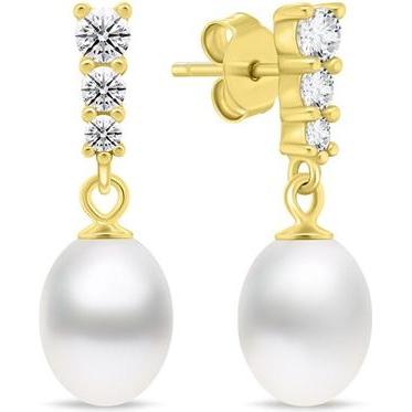 Brilio, Ohrringe, Silver - Distinctive hoop earrings EA1039W