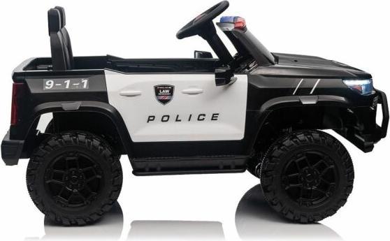 Produktbild Es-toys Kinderfahrzeug – Elektro Auto “Polizei” – 24V Akku, 4x200W Motoren, EVA-Reifen, Ledersitz (24 V)