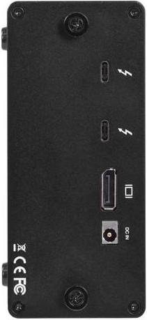 Actual product image OWC Enclosure for 4 SSD Express 4M2 M.2 NVMe Thunderbolt 3 drives + cable