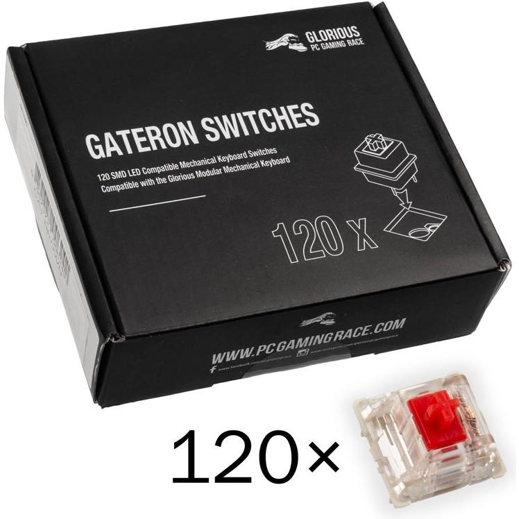 Glorious PC Gaming Race Gateron Switches (GAT-RED)