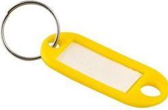 Actual product image JPC Keyring pendant with ring, diameter: 18 mm, assorted