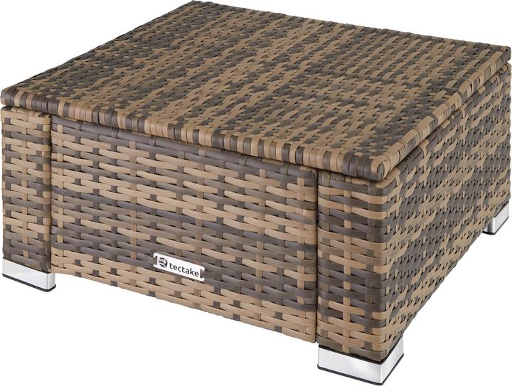 Produktbild tectake Rattan Sitzhocker