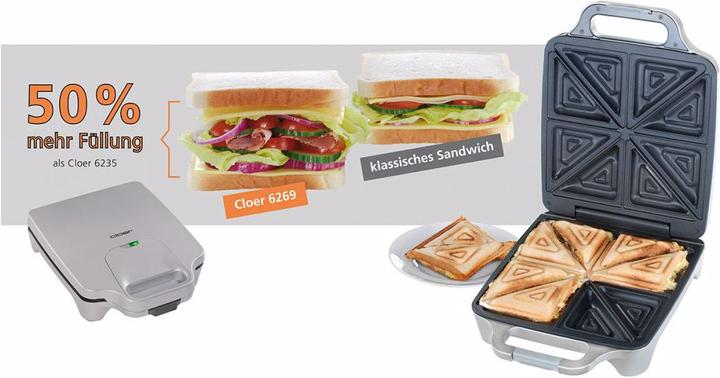 Immagine prodotto Cloer XXL Sandwich Maker