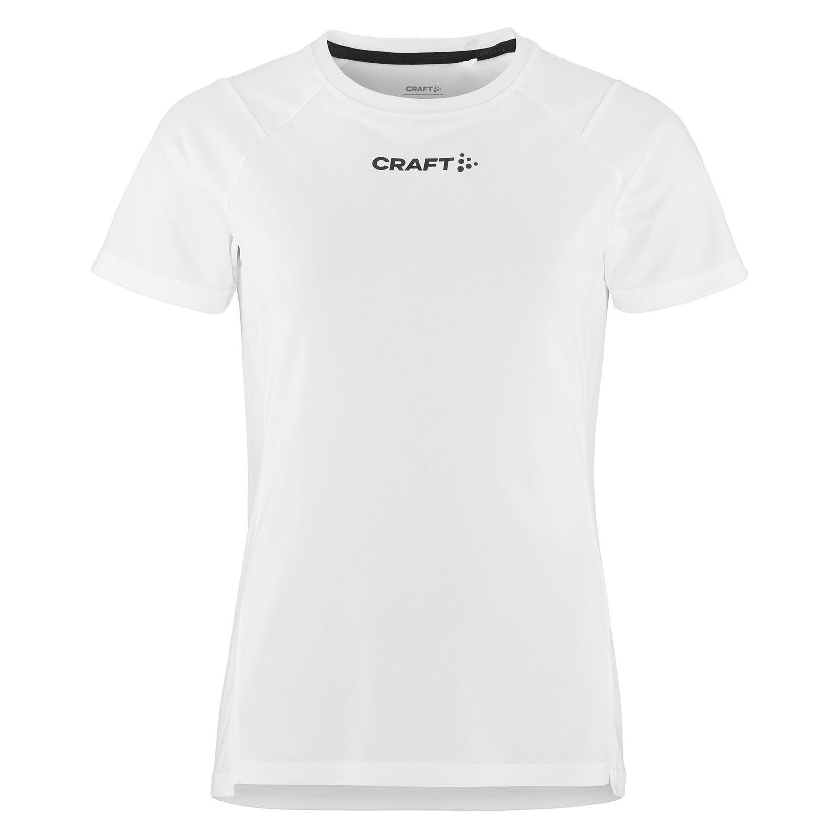 Craft, Damen, Sportshirt, Rush 2.0 Ss Tee W (Xs), Weiss, Xs