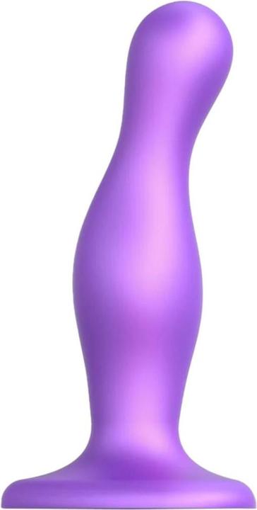 Image du produit Strap-on-me Godemiché Plug Curvy Metallic Purple M