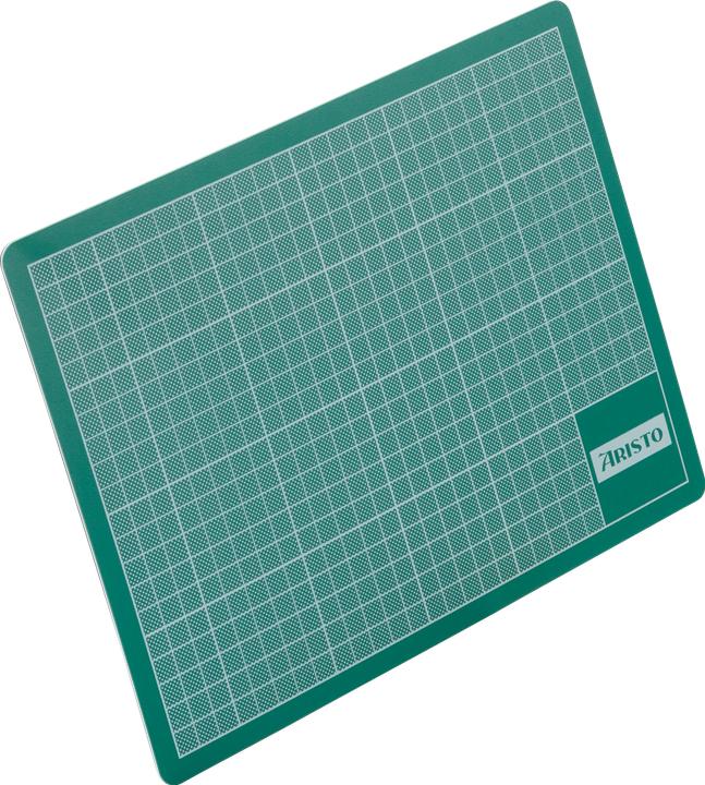 Produktbild Aristo Schneidunterlage 21x30 grün sw (21 x 30 cm)