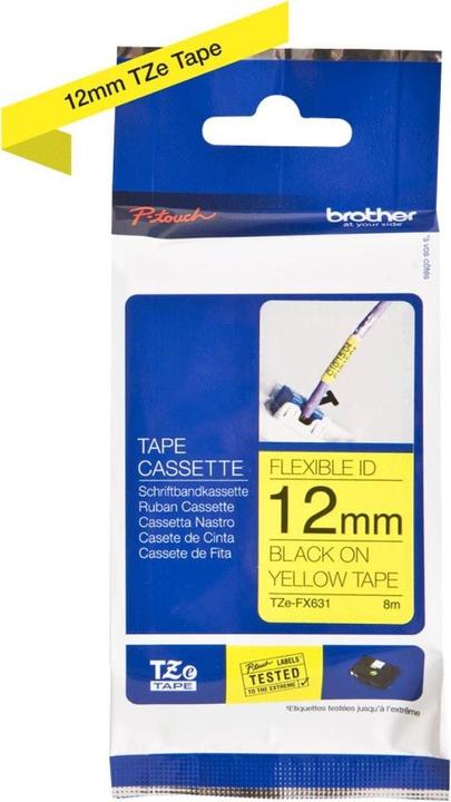 Produktbild Brother Tze-Fx631 (1.20 cm, Gelb)