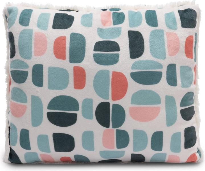 Actual product image NICI 61305 Pillow polar fox Vanja 25x30cm GREEN (25 x 30 cm)