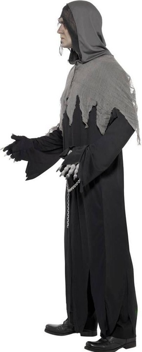 Actual product image Smiffys Unisex Adult Grim Reaper Costume Set (L)