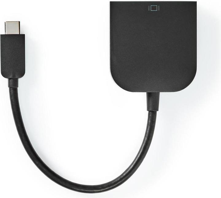 Actual product image Nedis USB-C™ Adapter | USB 3.2 Gen 1 | USB-C™ male | DVI-D 24+1-pin female | 1080p | 0.20 m | Run (DVI, 20 cm)