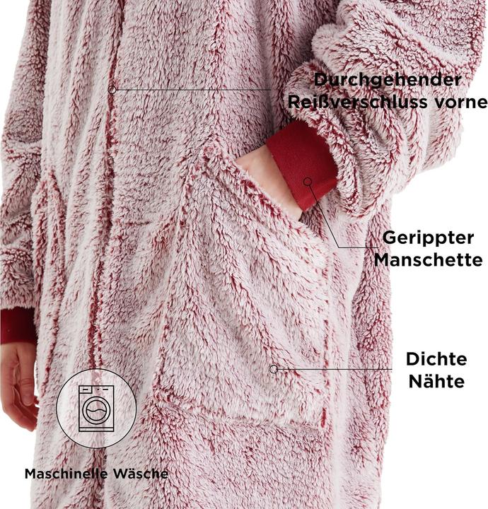 Immagine prodotto Bedsure Coperta con cappuccio