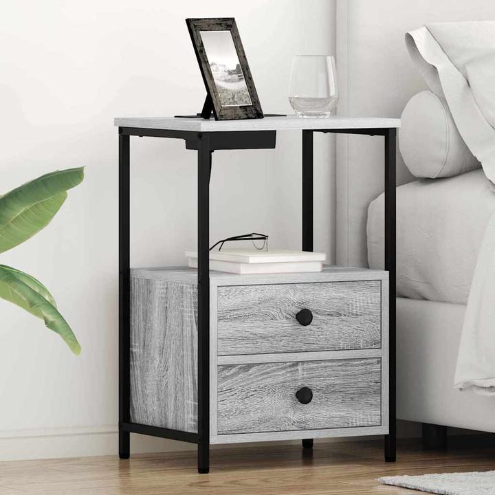 Actual product image vidaXL Bedside table (40 x 31 x 60 cm)