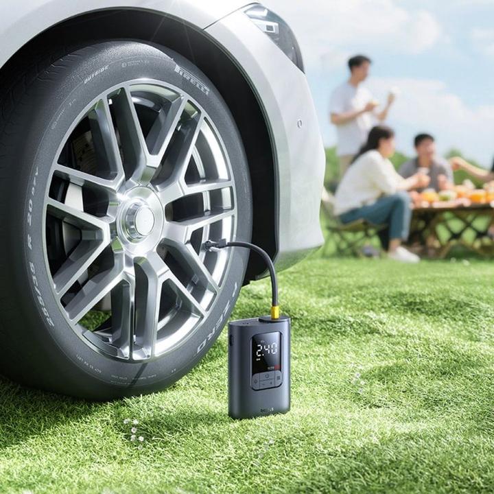 Produktbild Baseus GoTrip VA1 Super Mini Wireless Inflator 19-Cyl Black