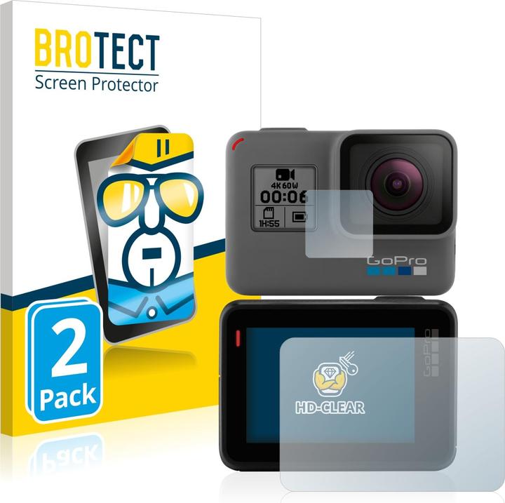 Actual product image BROTECT Screen Protector Clear (Hero 5 Black)