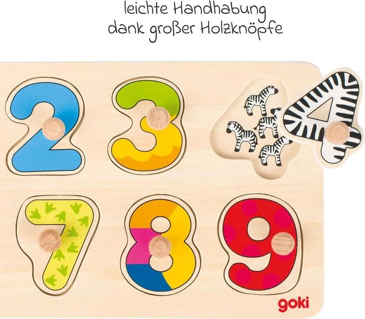 Produktbild Goki Lerne zählen (10 Teile)