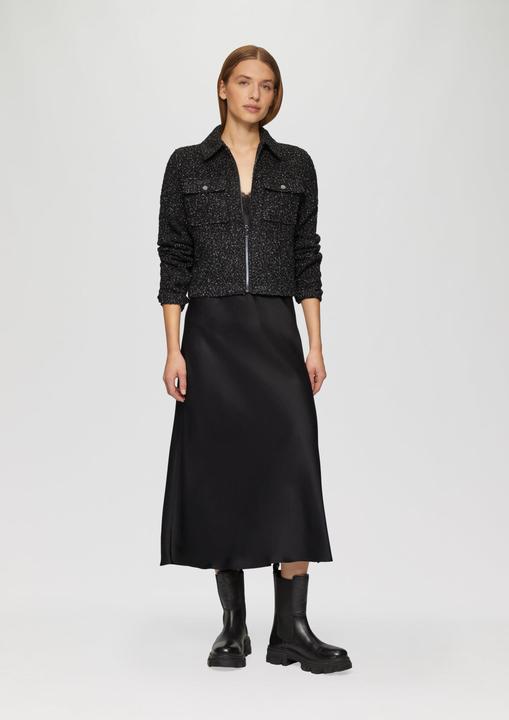 Produktbild S.Oliver Rock Ausgestellter Satinrock mit Elastiktape (38)