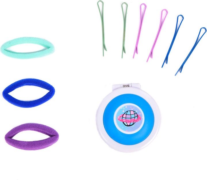 Actual product image Create It! Hair Chalk & Hair Accessories Galaxy Neon