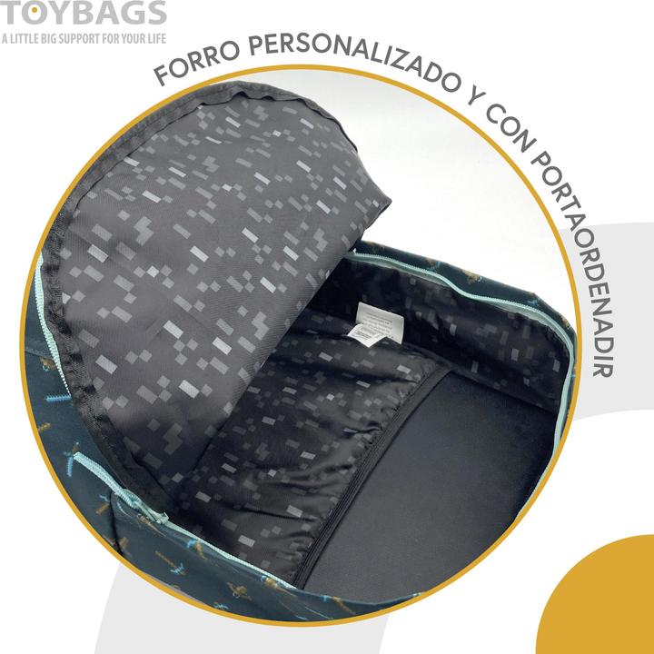 Actual product image Toybags Minecraft - Backpack - Ender