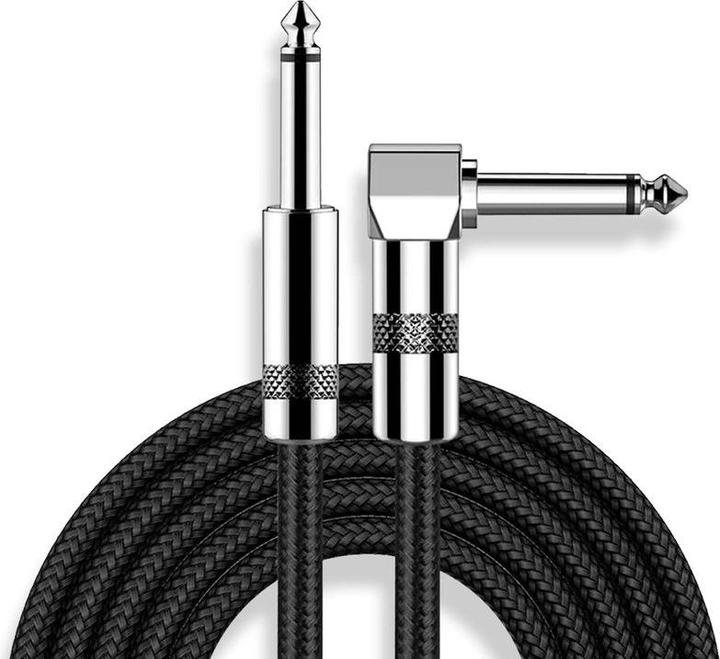 Actual product image Hermex Jack Cable 7m Musical Instrument Cable Audio Cable Guitar Cable (7 m)