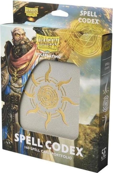Actual product image Dragon Shield Roleplay Spell Codex - Ashen White