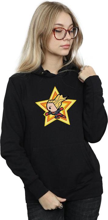 Actual product image Womens/Ladies Kawaii Captain Hoodie (L)