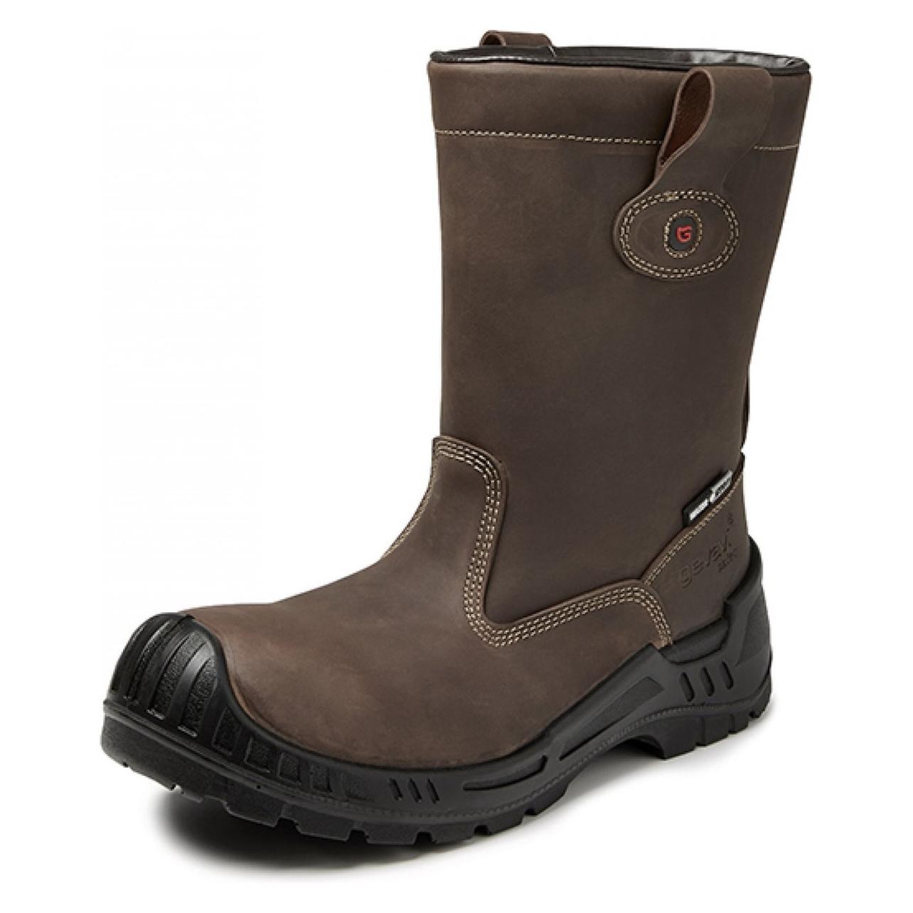 Gevavi, Werkschoenen, Veiligheidslaars Rome S3 Bruin Maat 43 (S3, 43)