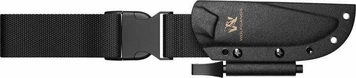 Actual product image Wolfang AMBULO Kydex Holster with Firestarter Black