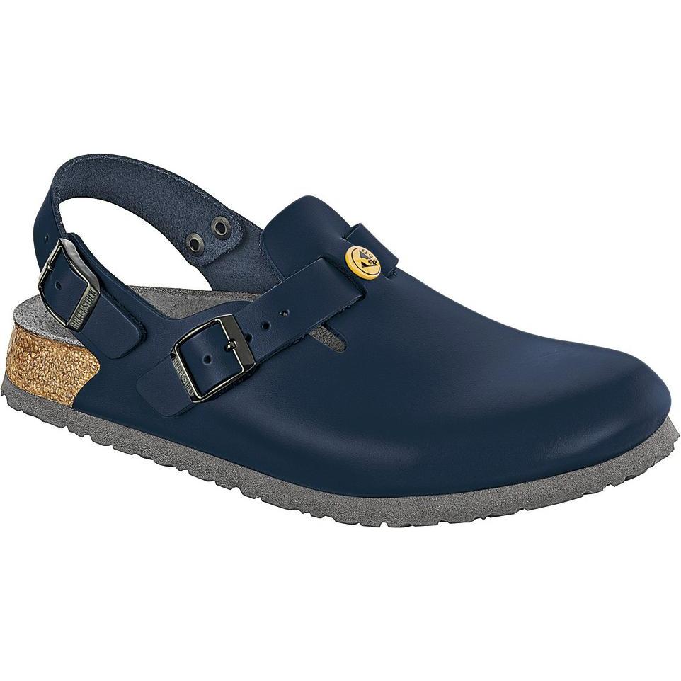 Birkenstock, Sicherheitsschuhe, ESD-Clog Tokio, Grösse 39, blau, schmal (39)