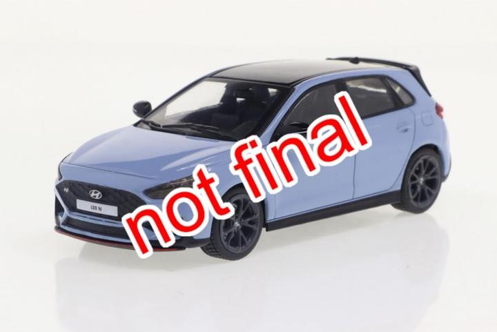 Produktbild Solido 1:43 Hyundai i30N 2022 blau