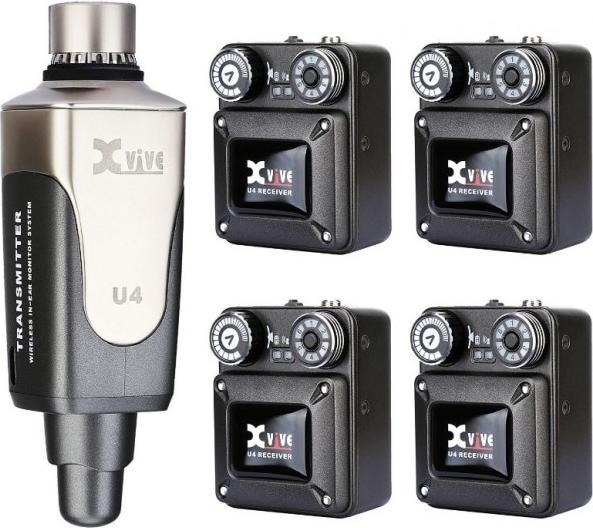 Produktbild Xvive U4 Set R4 draadloze in-ear set (2.4 GHz) (5 h, Kabellos)