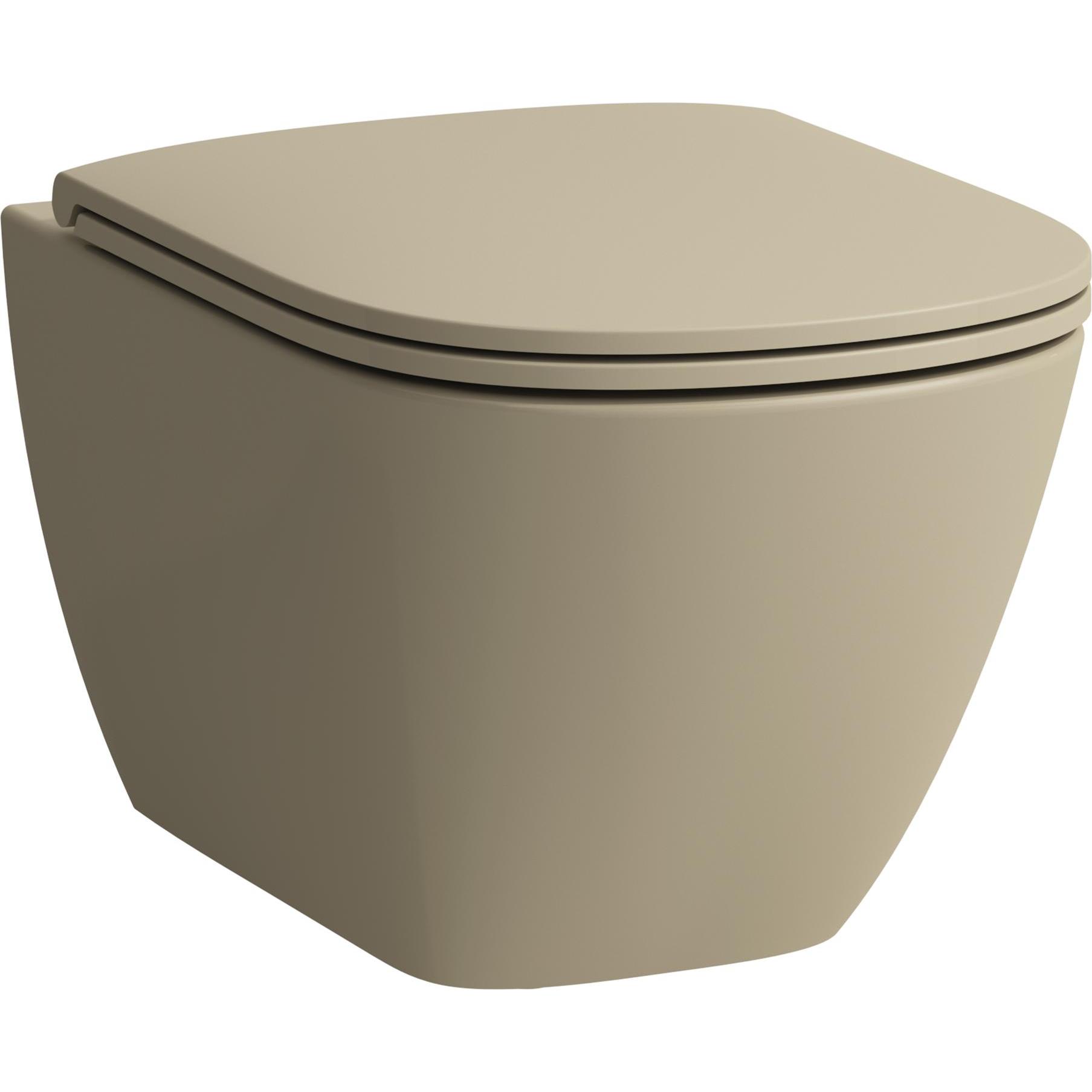Laufen, Toilette + Bidet, Wand-WC LUA tief 360x520mm verd. Befest bahamabeige