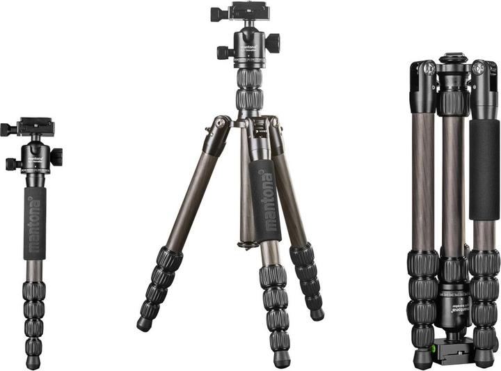 Produktbild mantona Light traveller Carbon (Carbon)