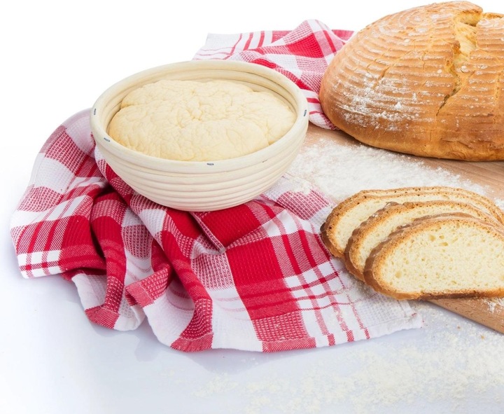 Actual product image Westmark Set proofing basket round with cover Ø 20.5 x 8.1 cm