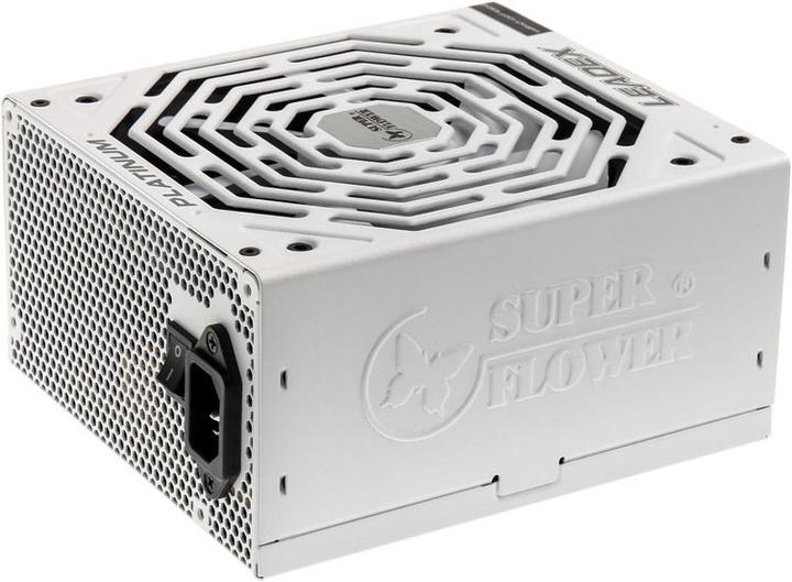 Produktbild Super Flower Leadex 80 PLUS Platinum Netzteil, weiss - 750 Watt