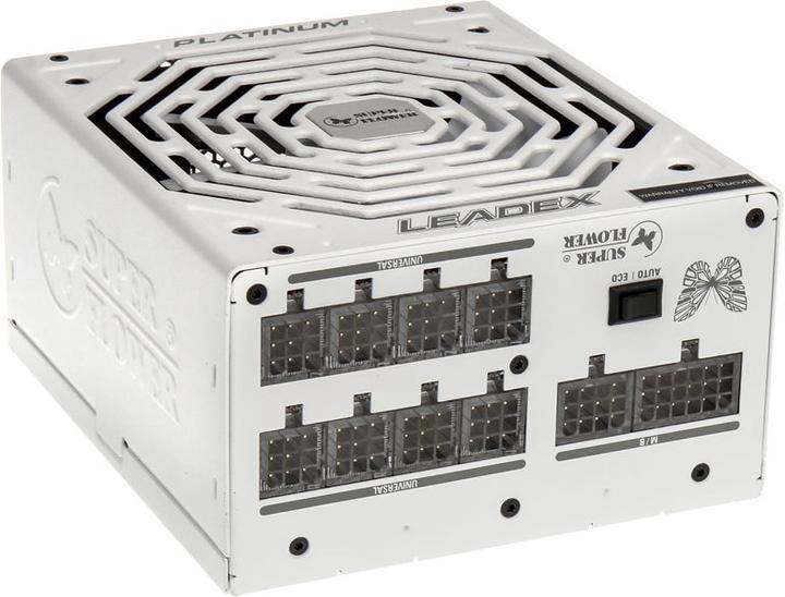Produktbild Super Flower Leadex 80 PLUS Platinum Netzteil, weiss - 750 Watt