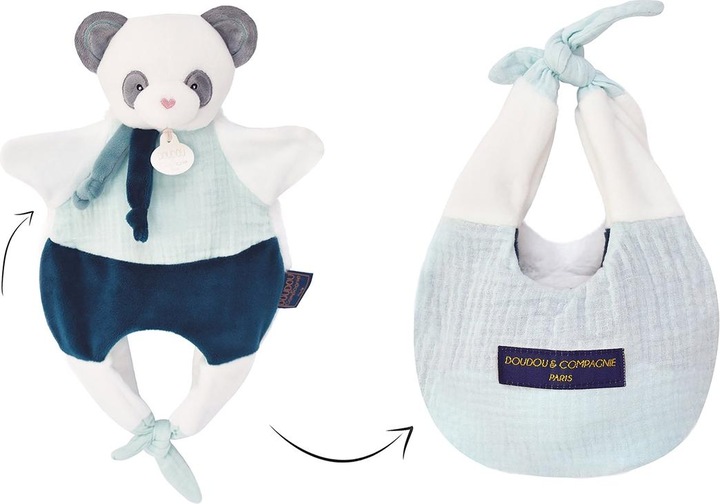 Doudou et Compagnie Amusette panda cuddle cloth 30cm
